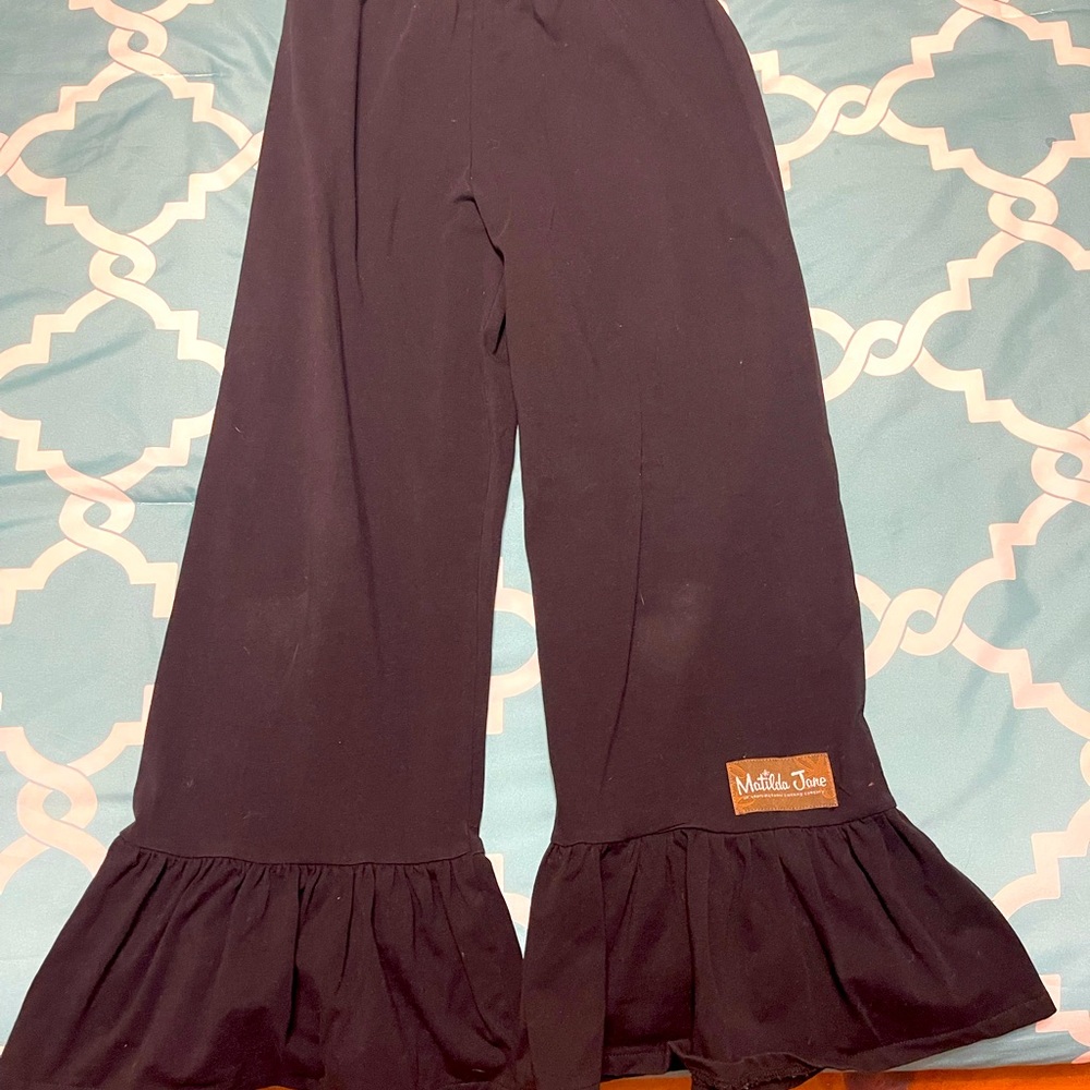 Girls Matilda Jane Ruffle Bottom Pants